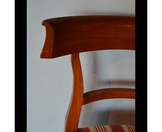 Six 19th century chairs from Lucca