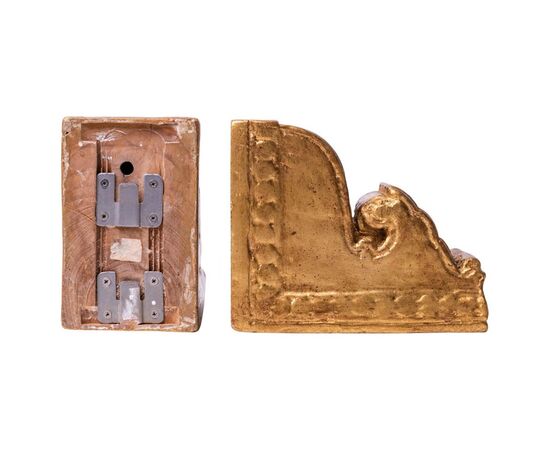 Coppia antiche reggi-mensole - O/6138  -