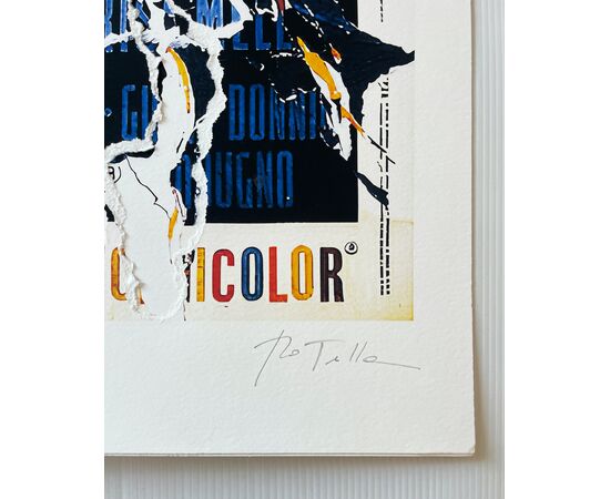 Diabolik - Mimmo Rotella (1918-2006)