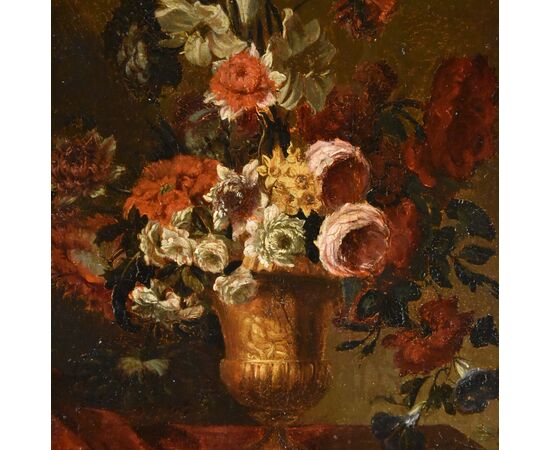 Still life of flowers, Flemish School of the 17th century