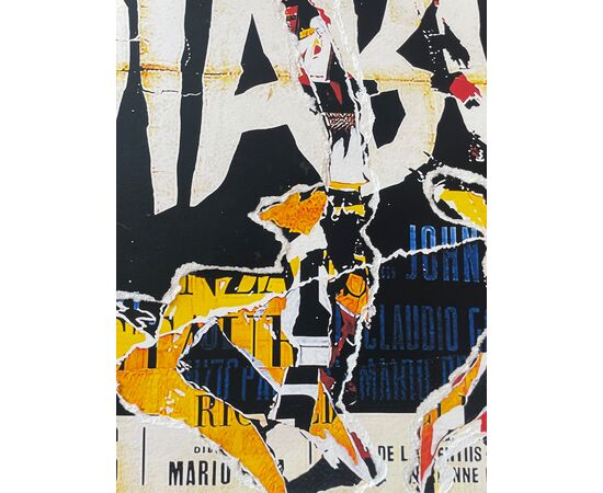 Diabolik - Mimmo Rotella (1918-2006)