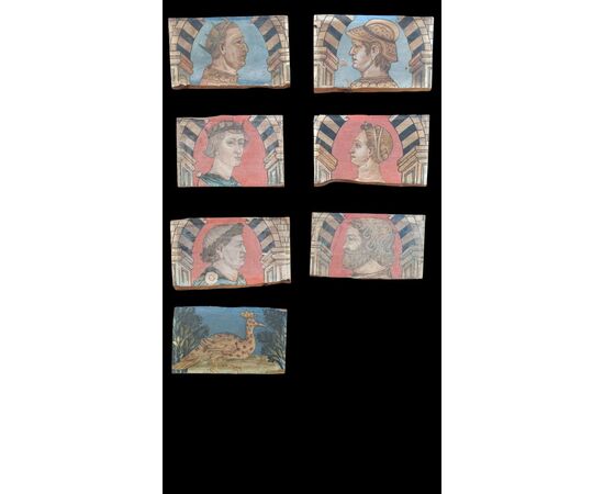 Seven 15th-century (1465-1475) ceiling panels from Crema have been declared of exceptional cultural interest.