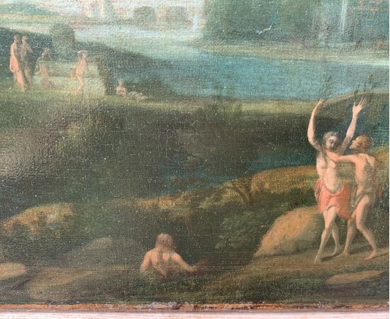 Circle of Hendrik Frans van Lint (Antwerp 1684 - Rome 1763) - Apollo and Daphne.
