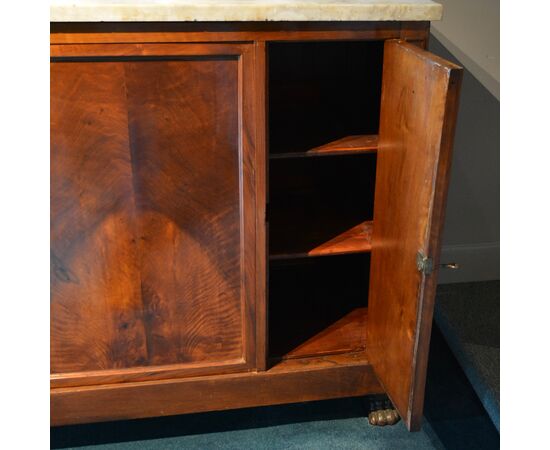 Ligurian sideboard with marble top