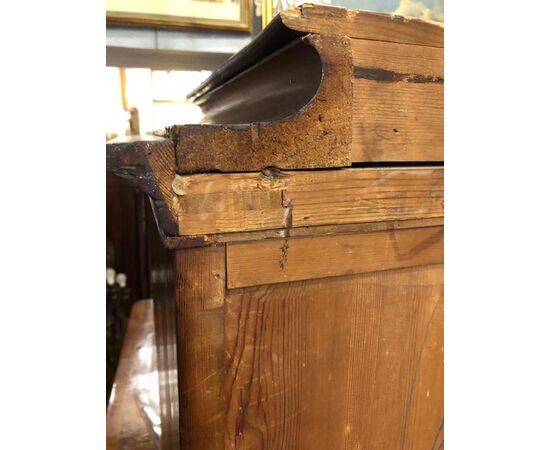 Elegant inlaid wardrobe