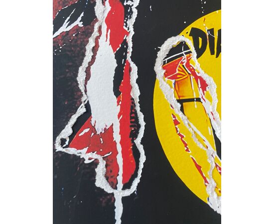 Diabolik - Mimmo Rotella (1918-2006)