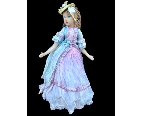 Lenci cloth doll. Lenci Manufacture, Turin.