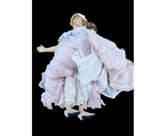 Lenci cloth doll. Lenci Manufacture, Turin.