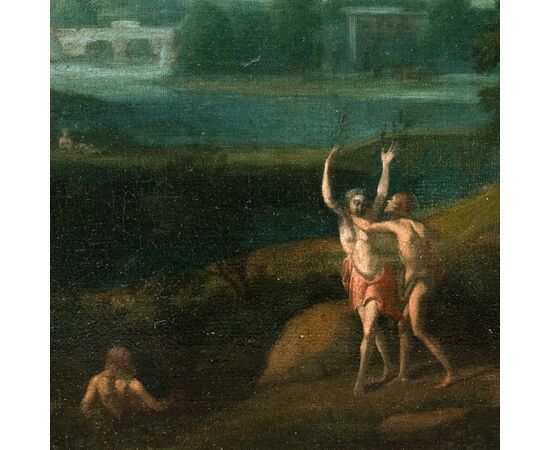 Circle of Hendrik Frans van Lint (Antwerp 1684 - Rome 1763) - Apollo and Daphne.