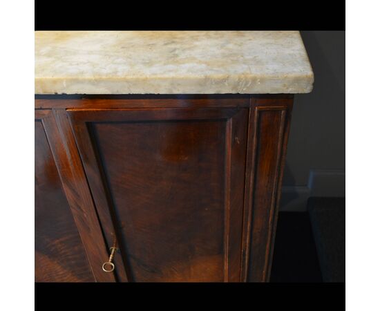 Ligurian sideboard with marble top
