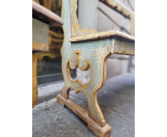 Pair of wooden benches
