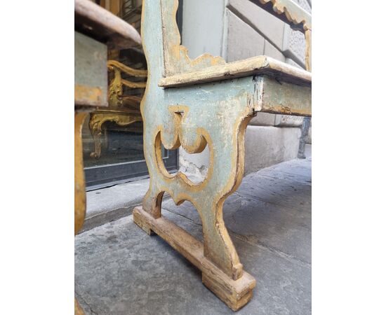 Pair of wooden benches