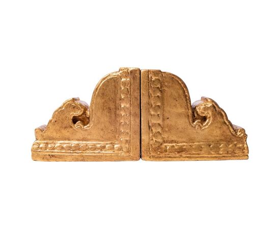 Coppia antiche reggi-mensole - O/6138  -