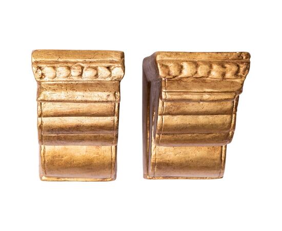 Coppia antiche reggi-mensole - O/6138  -