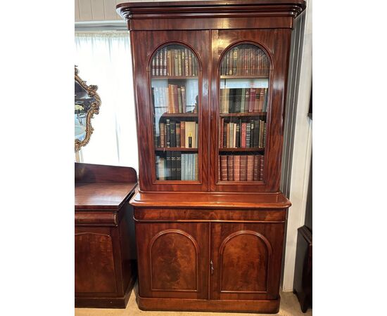 High-quality English bookcase