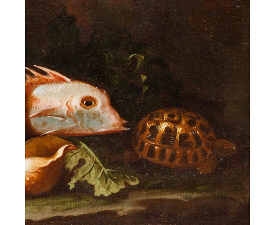 Alessandro de' Pesci (active until 1750), Fish Seller