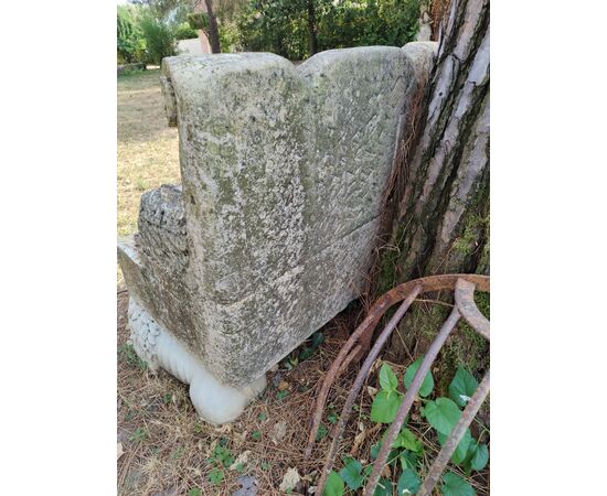 Meravigliosa ed esclusiva panchina in marmo - 170 x 59 cm