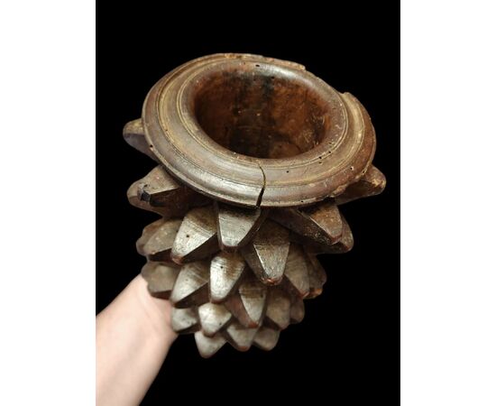 Bracciale in legno per il gioco del pallone Toscana XIX secolo