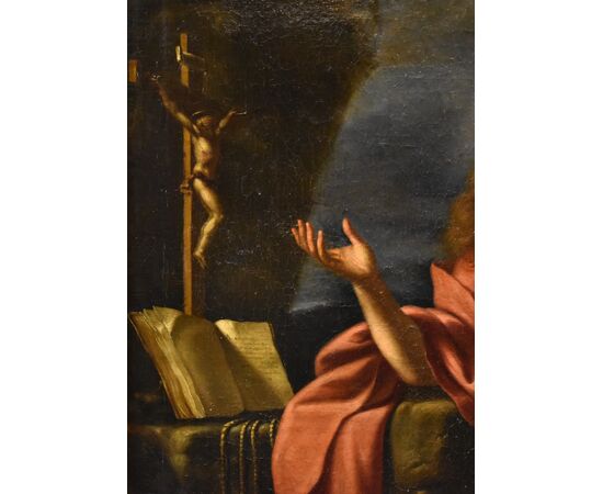 Mary Magdalene in the desert, Giovanni Francesco Barbieri 'Il Guercino' (Cento, 1591 - Bologna, 1666) Workshop