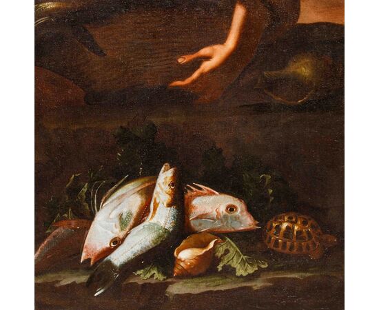 Alessandro de' Pesci (active until 1750), Fish Seller