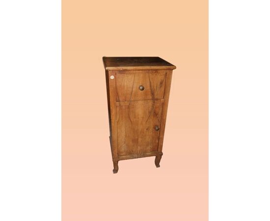 Pair of Italian bedside tables, Transition style, early 1800s, late 1700s