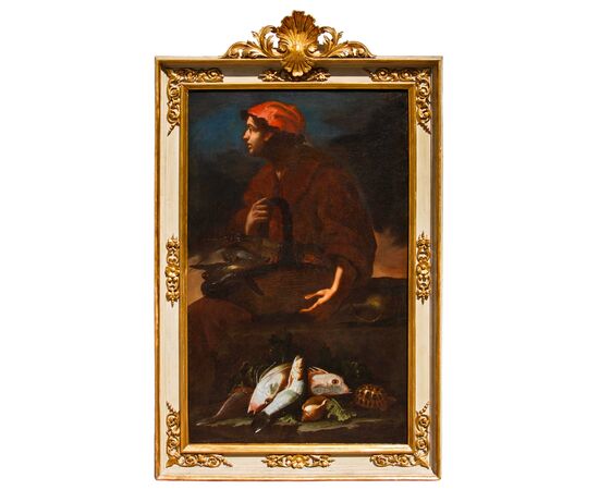 Alessandro de' Pesci (active until 1750), Fish Seller