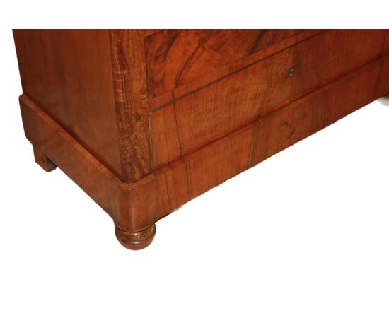 Comoncino Piccolo Cassettone francese Stile Luigi Filippo del 1800