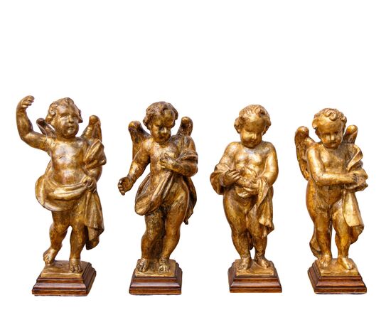 17th century, Four putti