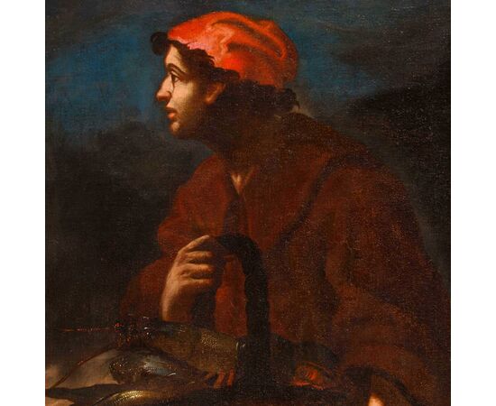Alessandro de' Pesci (active until 1750), Fish Seller