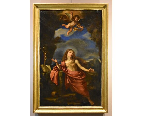 Mary Magdalene in the desert, Giovanni Francesco Barbieri 'Il Guercino' (Cento, 1591 - Bologna, 1666) Workshop
