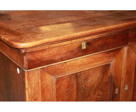 French Louis Philippe Style Two-Door Cupboard from the 1800s