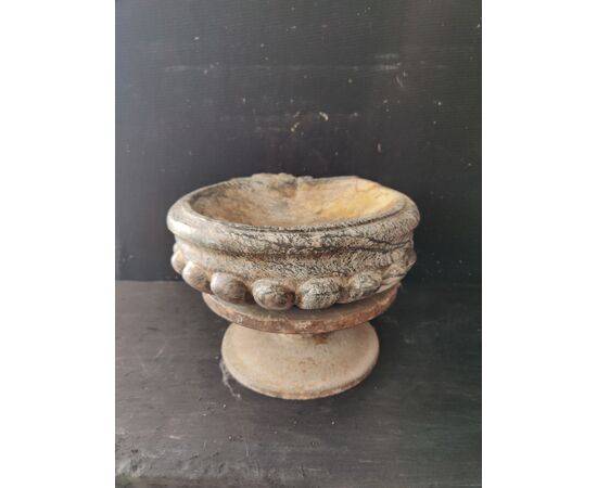 Elegante Acquasantiera Veneziana in marmo - 36 x 29 cm