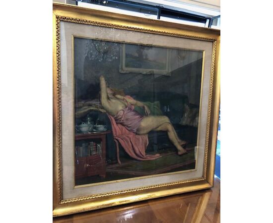 Reclining woman