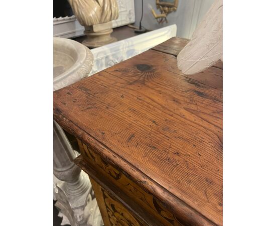 Credenza sagrestia in legno del XVIII secolo