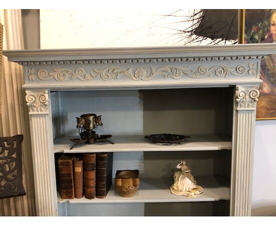 Lacquered bookcase