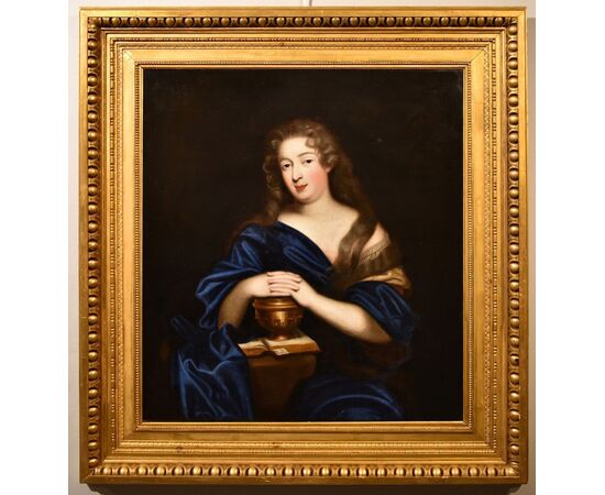 Portrait of Louise Renée de Keroualle as Magdalene, attributed to Pierre Mignard, known as Le Romain (Troyes 1612 – Paris 1695)