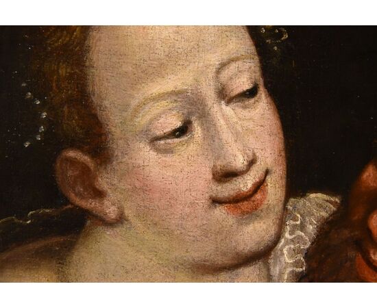 The mismatched couple, Flemish School of the 17th century