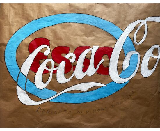 "Esso Coca-Cola" - Mario Schifano (1934-1998)