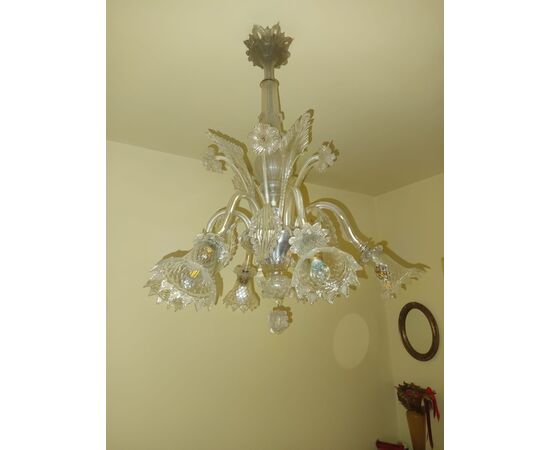 Murano glass chandelier