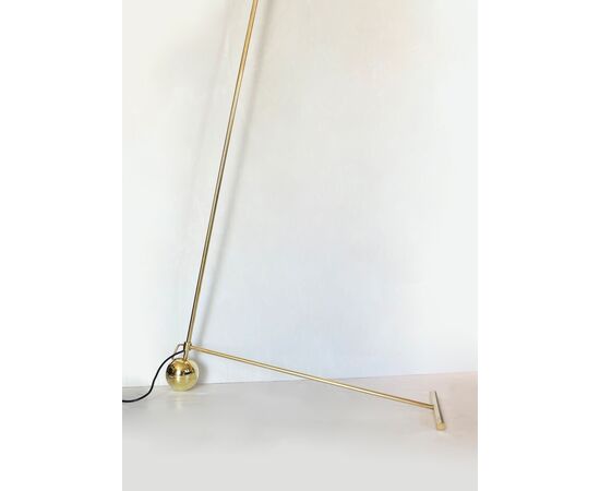 "L"-shaped Floor Lamp - Vintage 1970