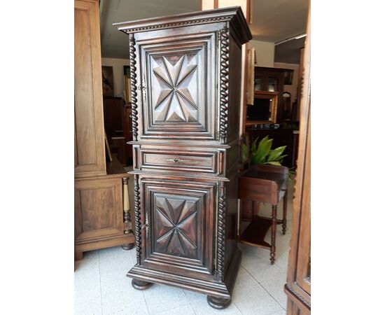 Double body furniture with one door