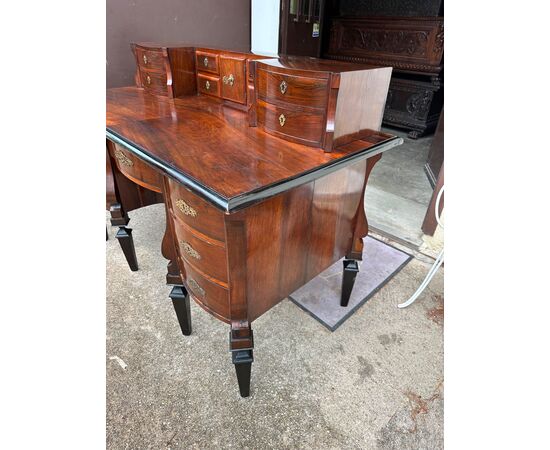Louis XVI mazzarina desk, Genoa 1700s