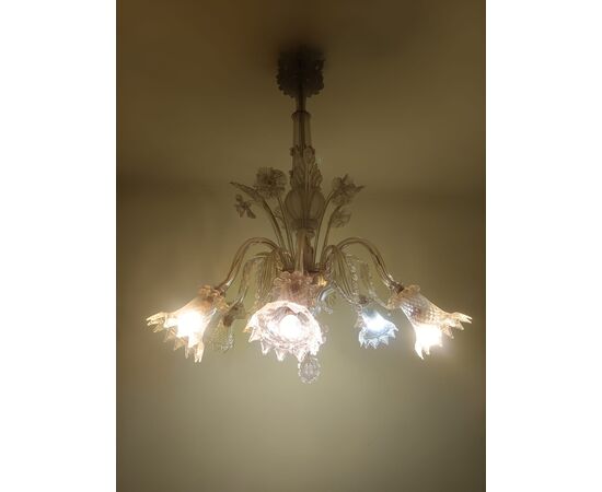 Murano glass chandelier