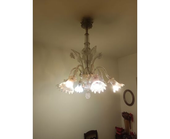 Murano glass chandelier