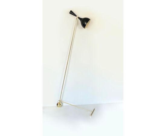 "L"-shaped Floor Lamp - Vintage 1970