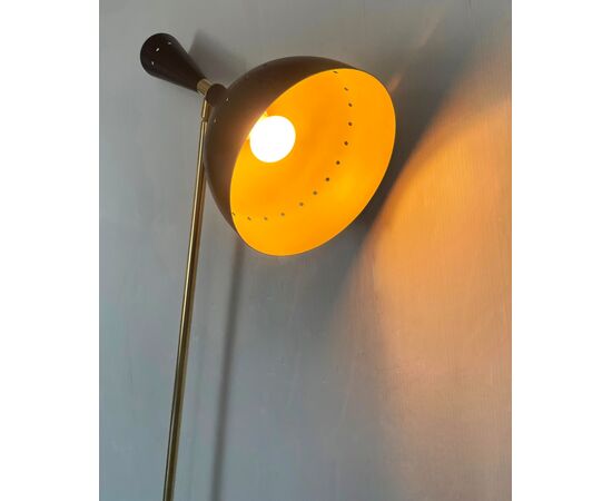 "L"-shaped Floor Lamp - Vintage 1970