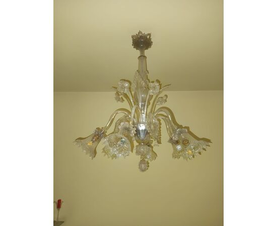 Murano glass chandelier