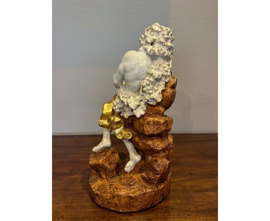 Wooden sculpture depicting BACCHUS