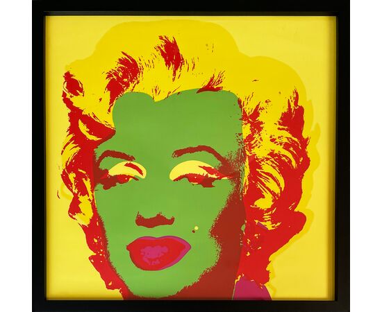 "Marilyn" Andy Warhol - Published by Sunday B. Morning
