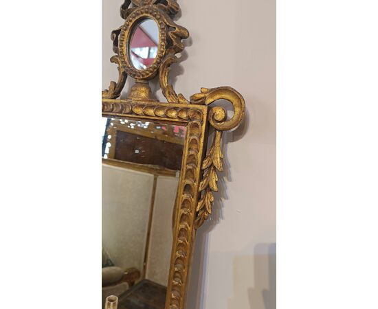 PAIR OF GILT NEOCLASSICAL STYLE MIRRORS MID-19TH CENTURY
